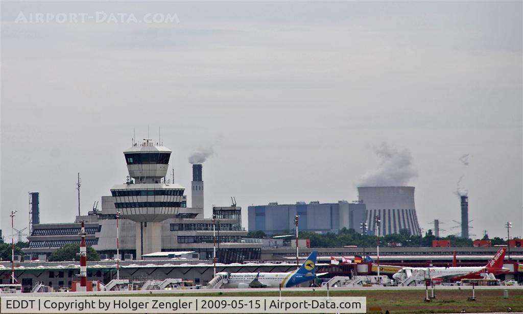 Tegel International Airport (closing in 2011), Berlin Germany (EDDT) - North-West-View to Terminal A