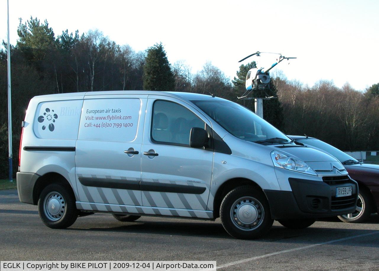 Blackbushe Airport, Camberley, England United Kingdom (EGLK) - NEW CITROEN VAN FOR BLINK