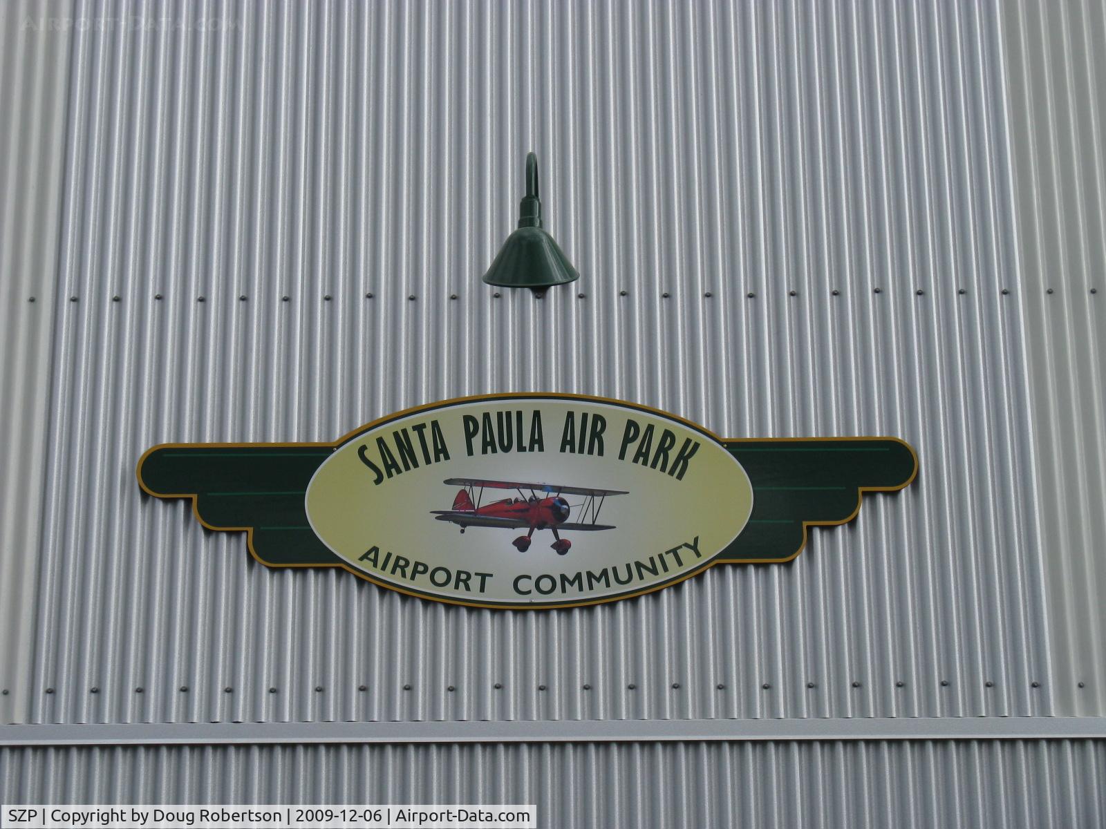 Santa Paula Airport (SZP) - New Hangar-Santa Paula Airpark-Airport Community