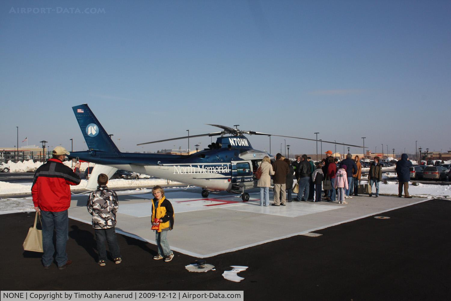 NONE Airport - Maple Grove Hospital Helipad, open house