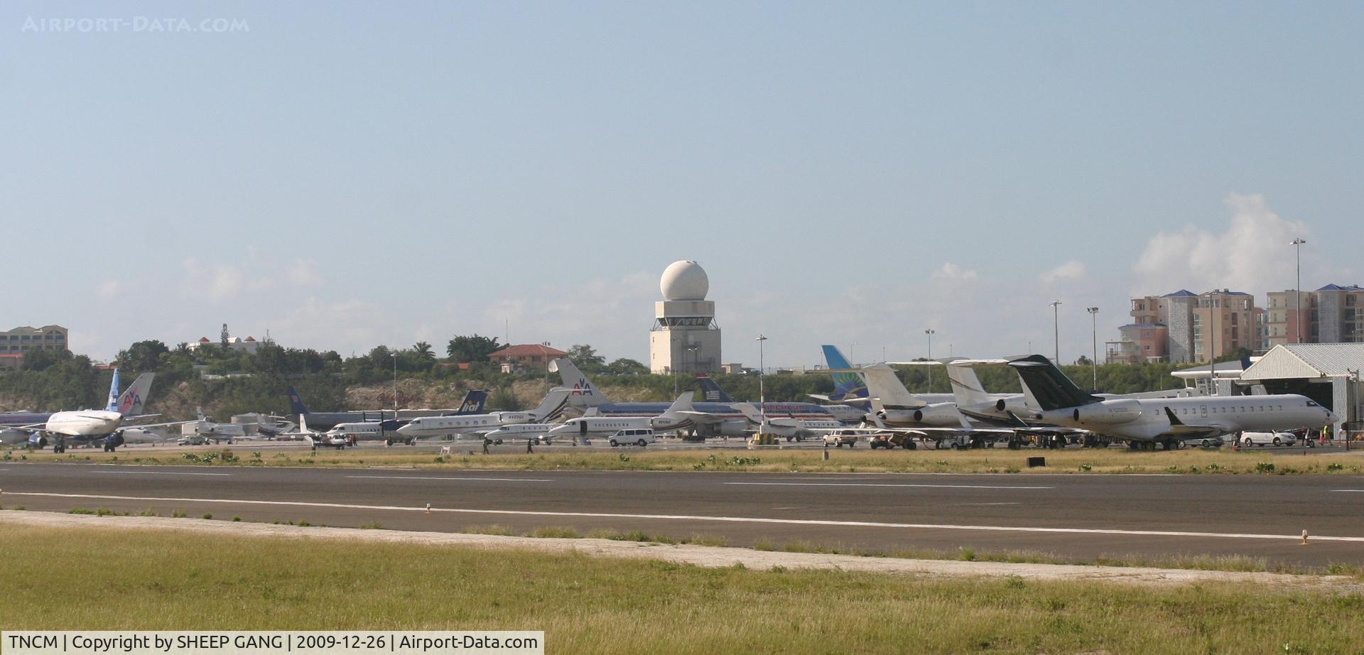 Princess Juliana International Airport, Philipsburg, Sint Maarten Netherlands Antilles (TNCM) - Just a nother buzy day at TNCM