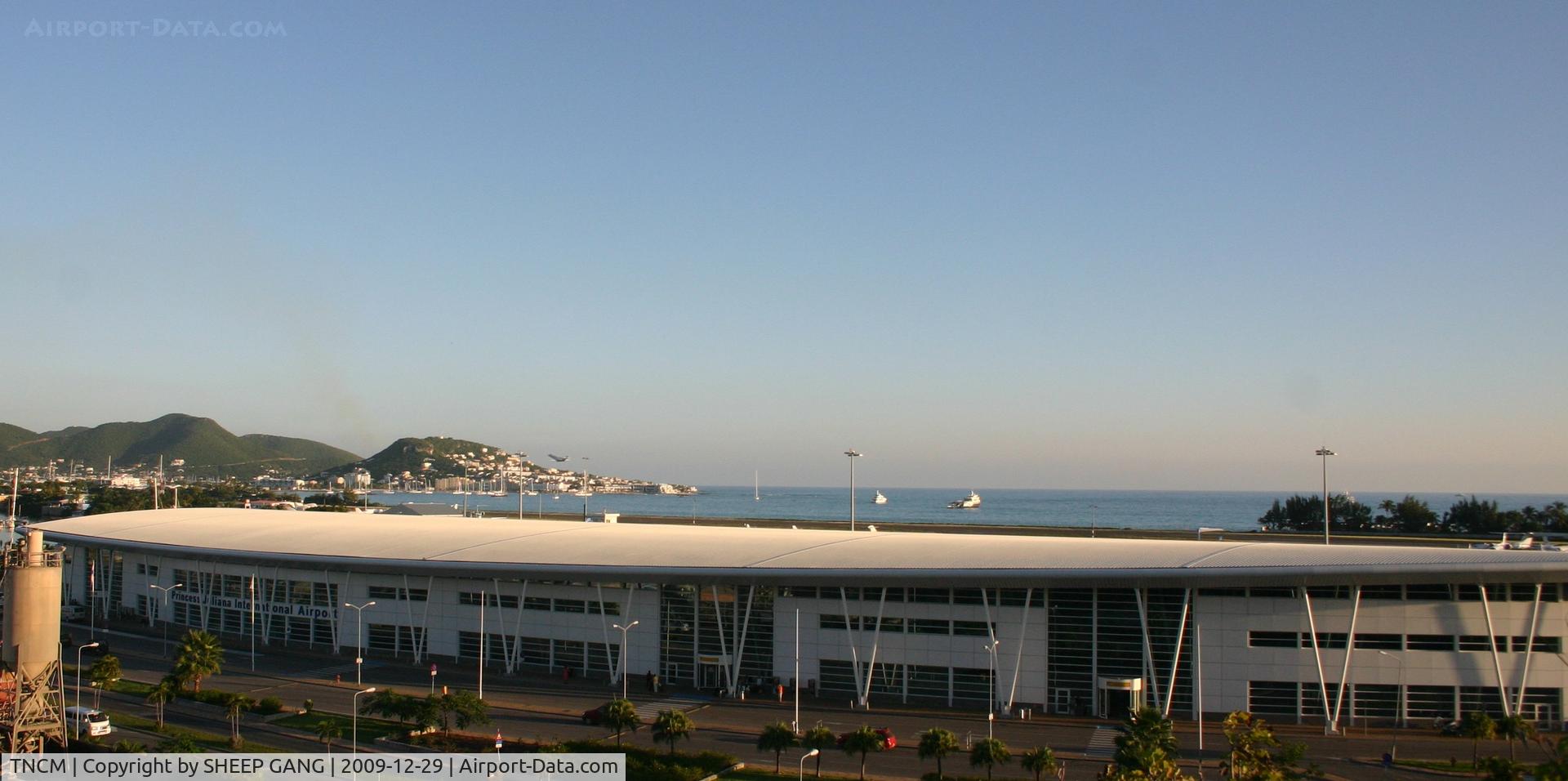 Princess Juliana International Airport, Philipsburg, Sint Maarten Netherlands Antilles (TNCM) - the mail terminal of St Maarten TNCM