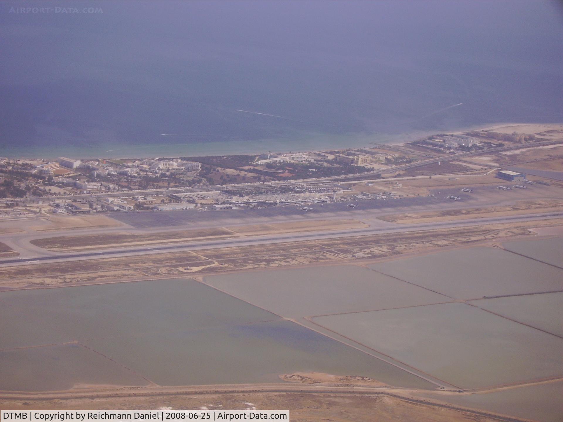 Habib Bourguiba International Airport, Monastir Tunisia (DTMB) - Shortly after departure back to LOWG