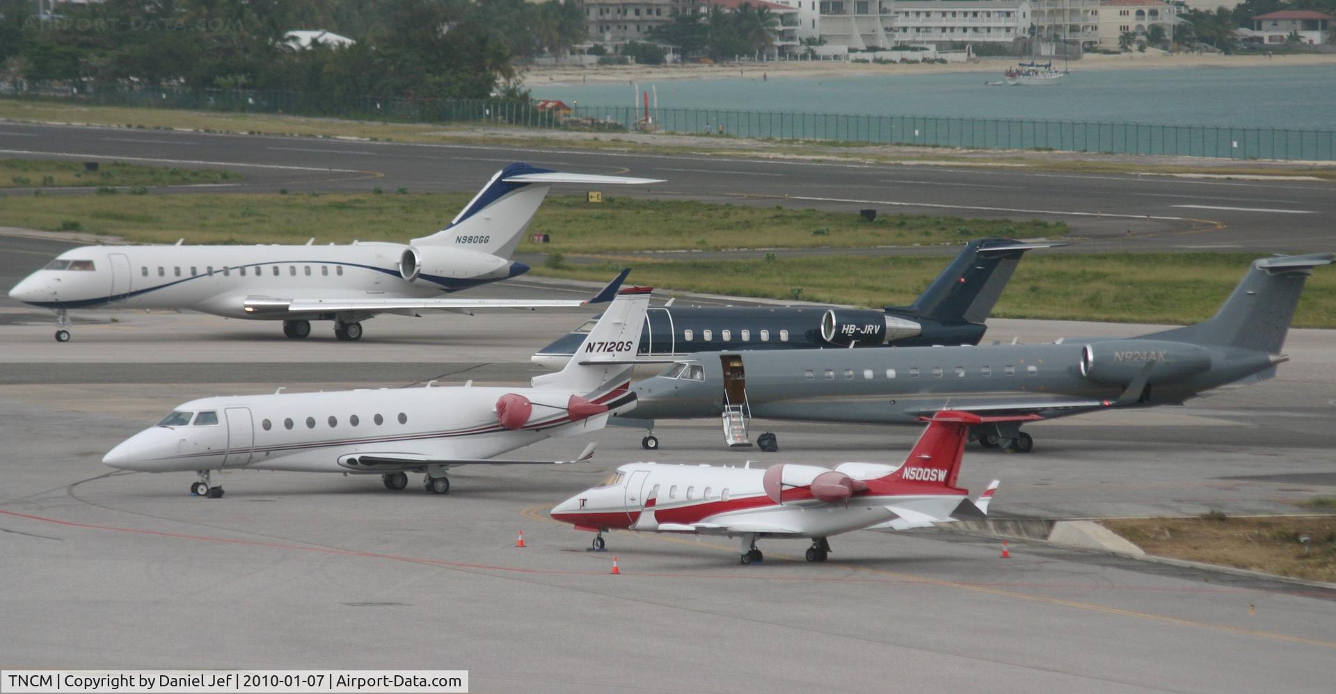 Princess Juliana International Airport, Philipsburg, Sint Maarten Netherlands Antilles (TNCM) - JUST a next look at the tarmac TNCM