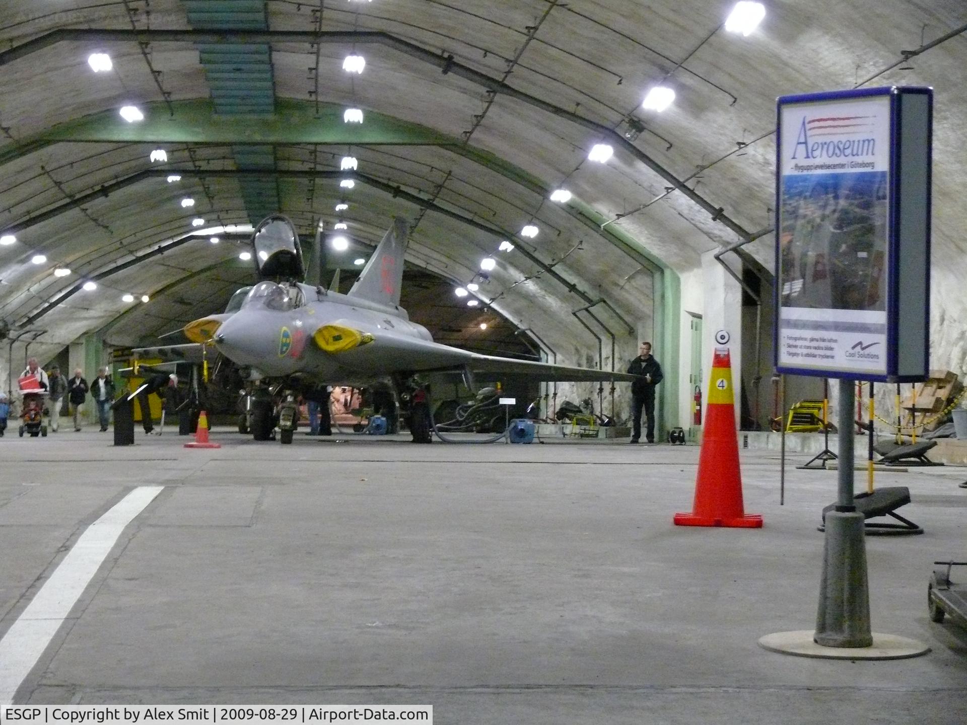 Göteborg City Airport (Säve), Göteborg Sweden (ESGP) - Museum is based in a former coldwar underground base