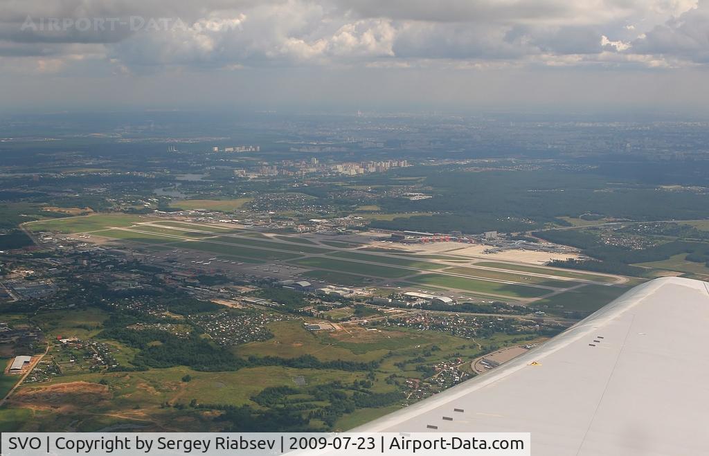 Sheremetyevo International Airport, Moscow, Russia Russian Federation (SVO) - Aerial view
