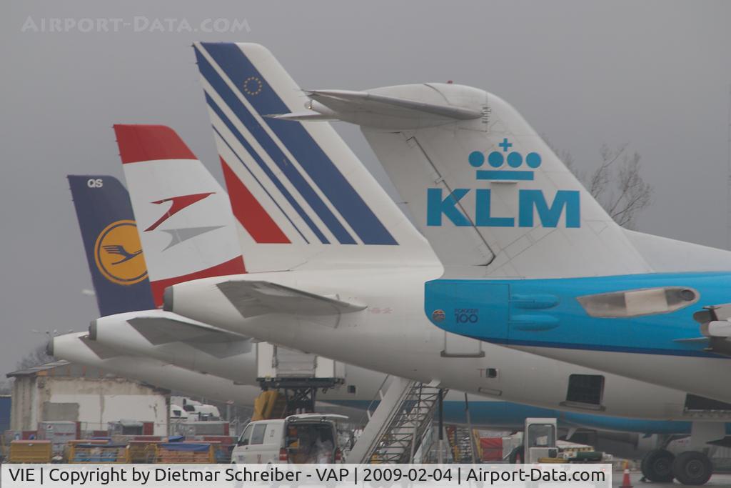 Vienna International Airport, Vienna Austria (VIE) - Lufthansa, Austrian, Air France and KLM