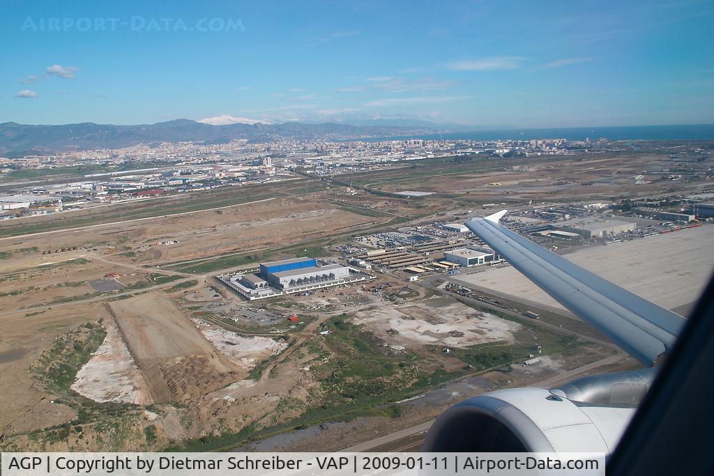 Málaga Airport, Málaga Spain (AGP) - Construction site of second Runway