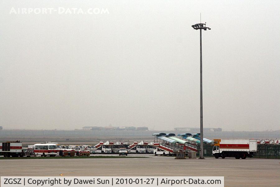Shenzhen Bao'an International Airport, Shenzhen, Guangdong China (ZGSZ) - ramp