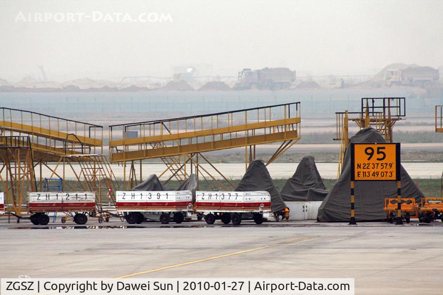 Shenzhen Bao'an International Airport, Shenzhen, Guangdong China (ZGSZ) - Shenzhen Airport building second runway