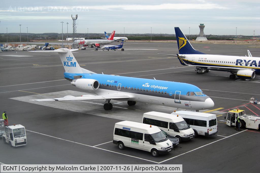 Newcastle Airport, Newcastle upon Tyne, England United Kingdom (EGNT) - Newcastle Airport, UK in November 2007. 