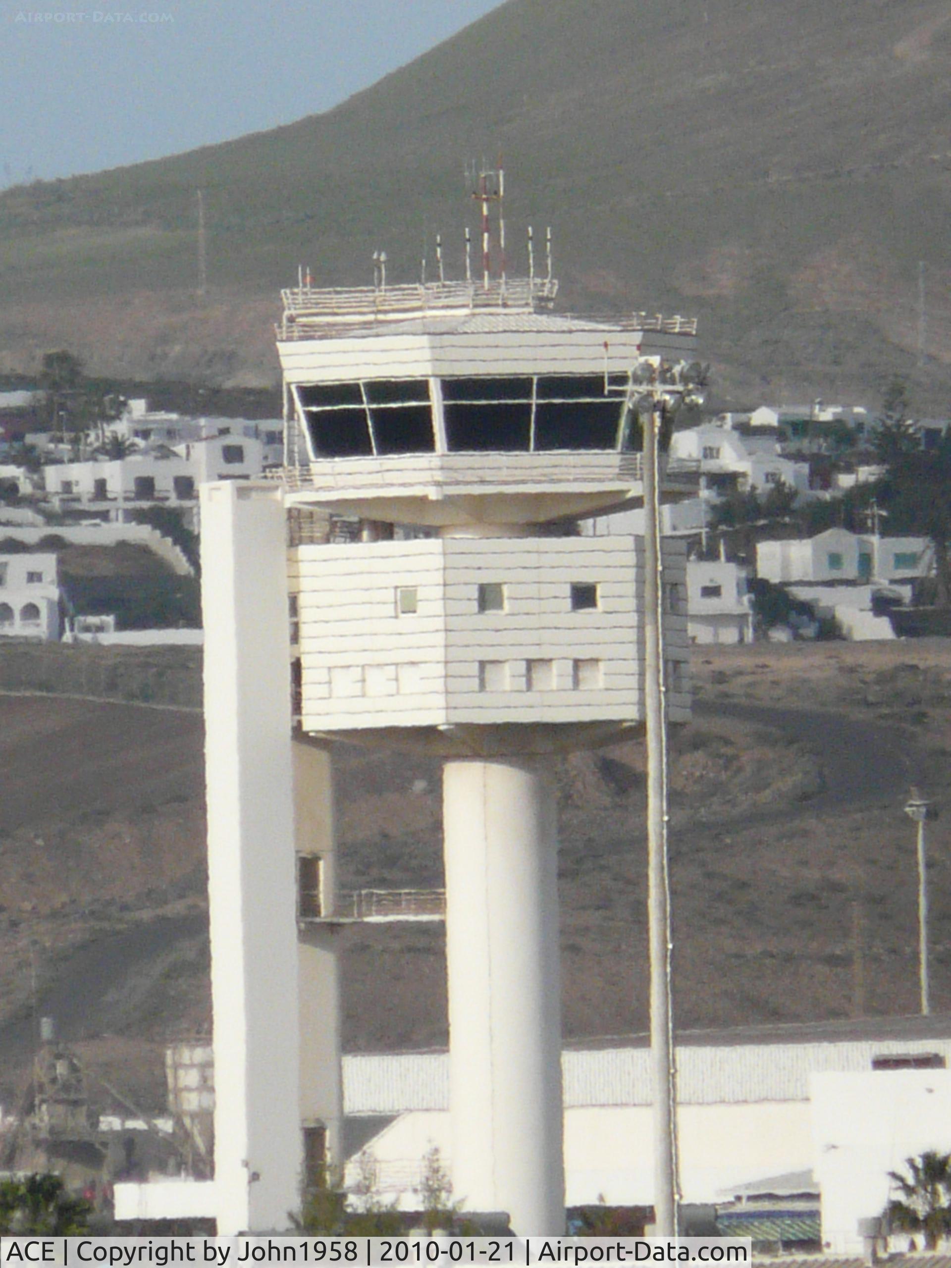 Arrecife Airport (Lanzarote Airport), Arrecife Spain (ACE) - The tower at ACE