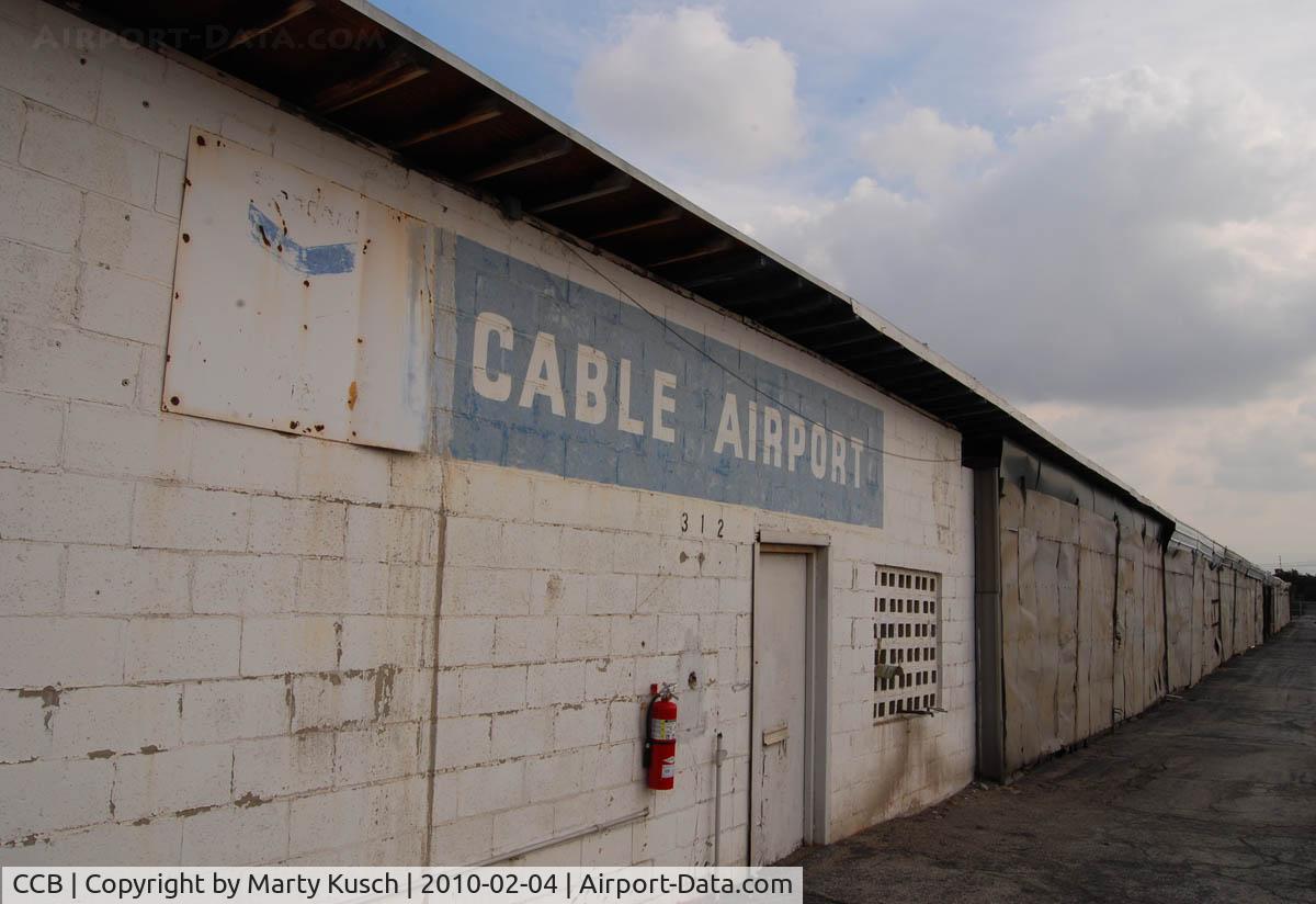 Cable Airport (CCB) - Historic Hangars