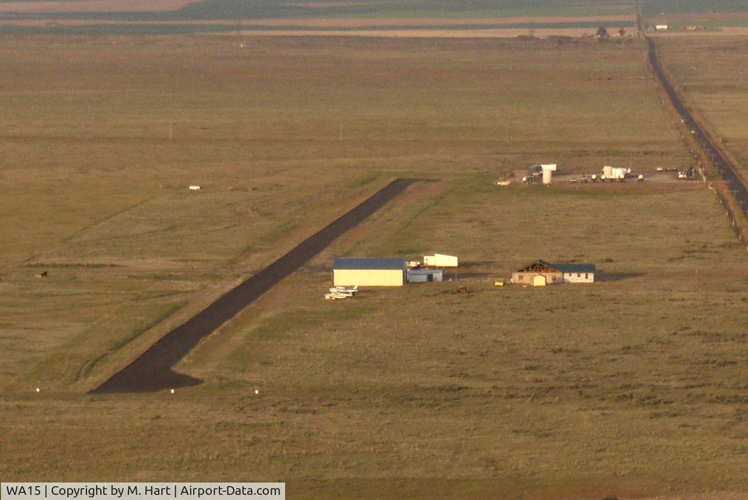Coulee City Airport (WA15) - Runway 07