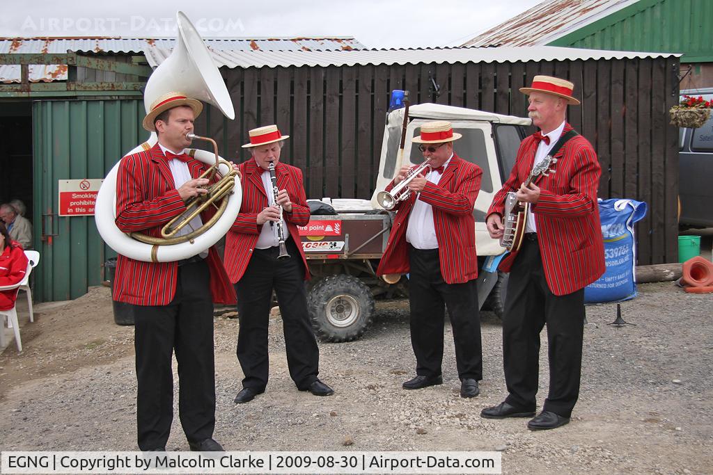 EGNG Airport - Entertaining the visitors at Bagby Airfield's Fly-In in August 2009.
