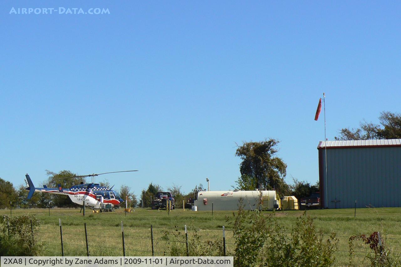 Air Evac 53 Heliport (2XA8) - Air Evac 53 Heliport, Fairfield, TX