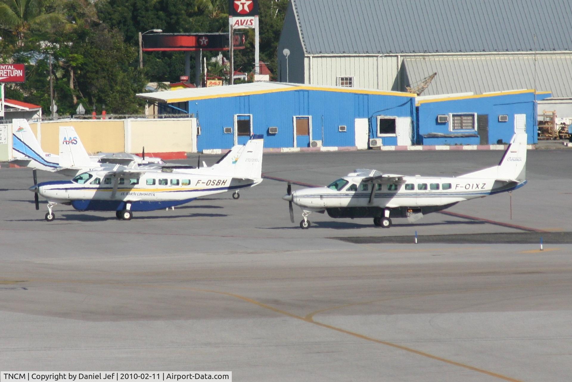 Princess Juliana International Airport, Philipsburg, Sint Maarten Netherlands Antilles (TNCM) - The work horses of St Barths