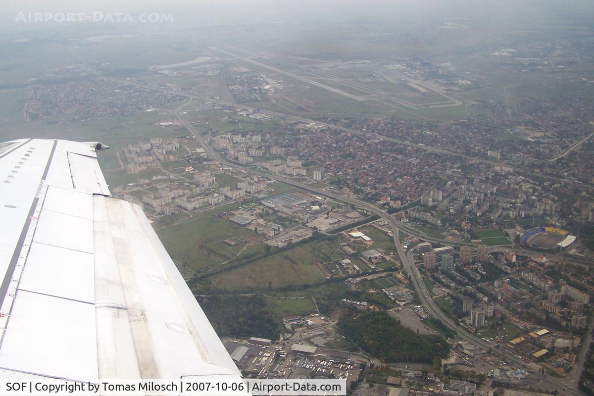 Sofia International Airport (Vrazhdebna), Sofia Bulgaria (SOF) - Leaving Sofia on a rainy day