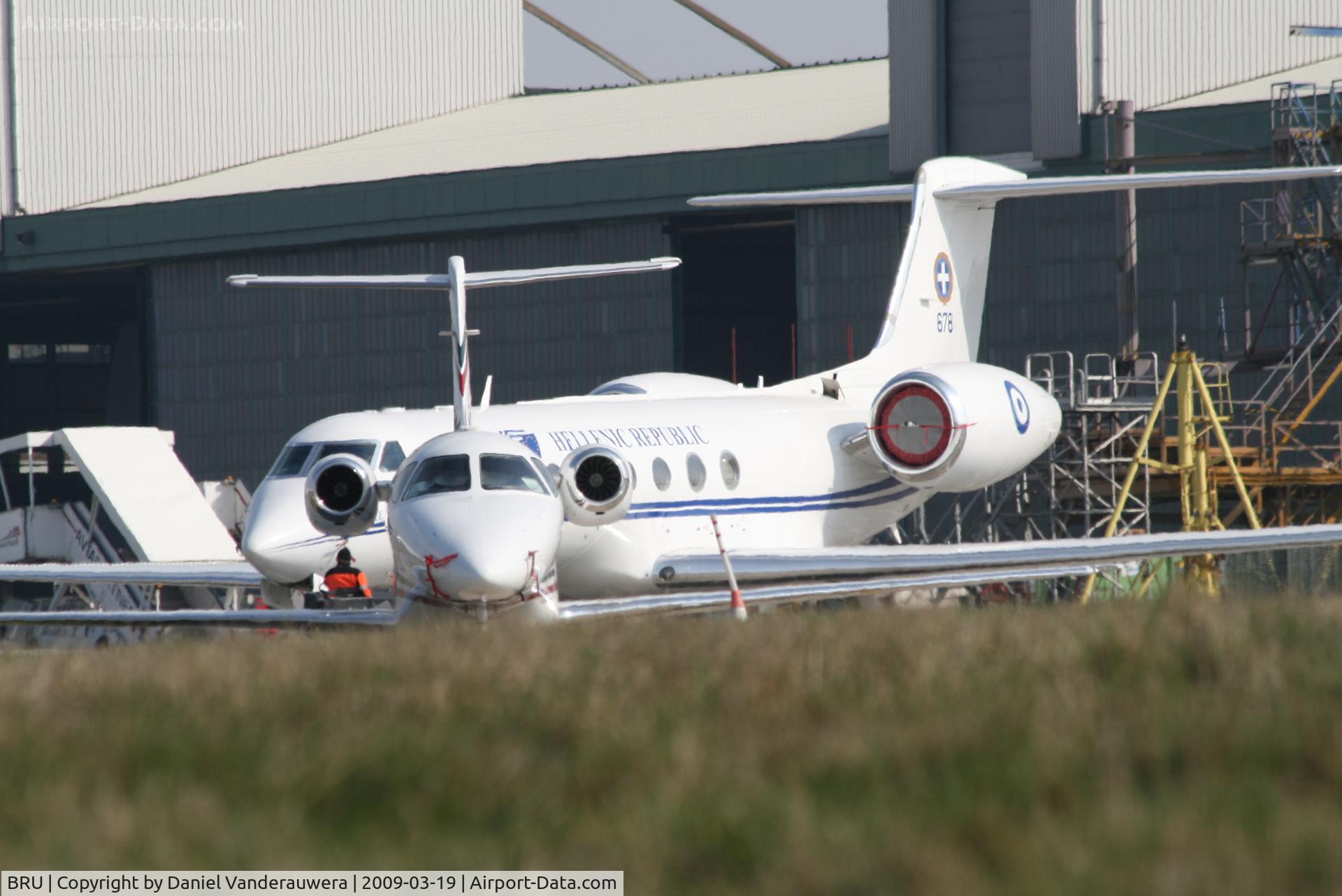 Brussels Airport, Brussels / Zaventem   Belgium (BRU) - G.A.apron during a European Summit