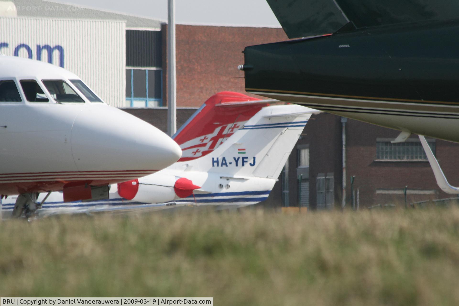 Brussels Airport, Brussels / Zaventem   Belgium (BRU) - G.A.apron during a European Summit