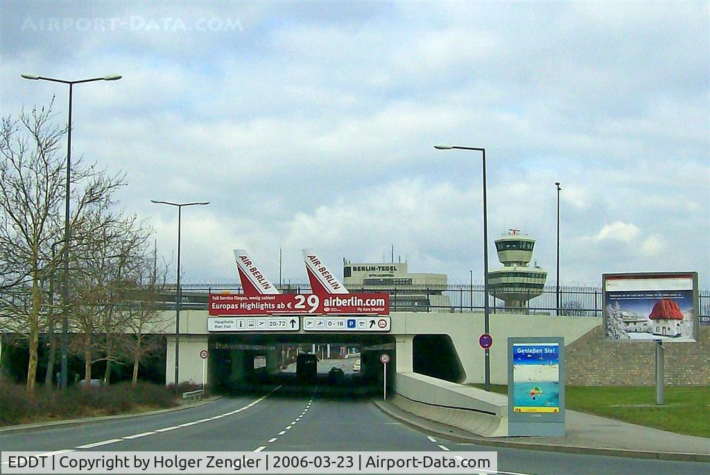Tegel International Airport (closing in 2011), Berlin Germany (EDDT) - Entrance of Airport Berlin-Tegel (TXL)