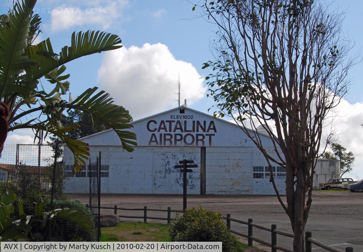 Catalina Airport (AVX) - Hangar