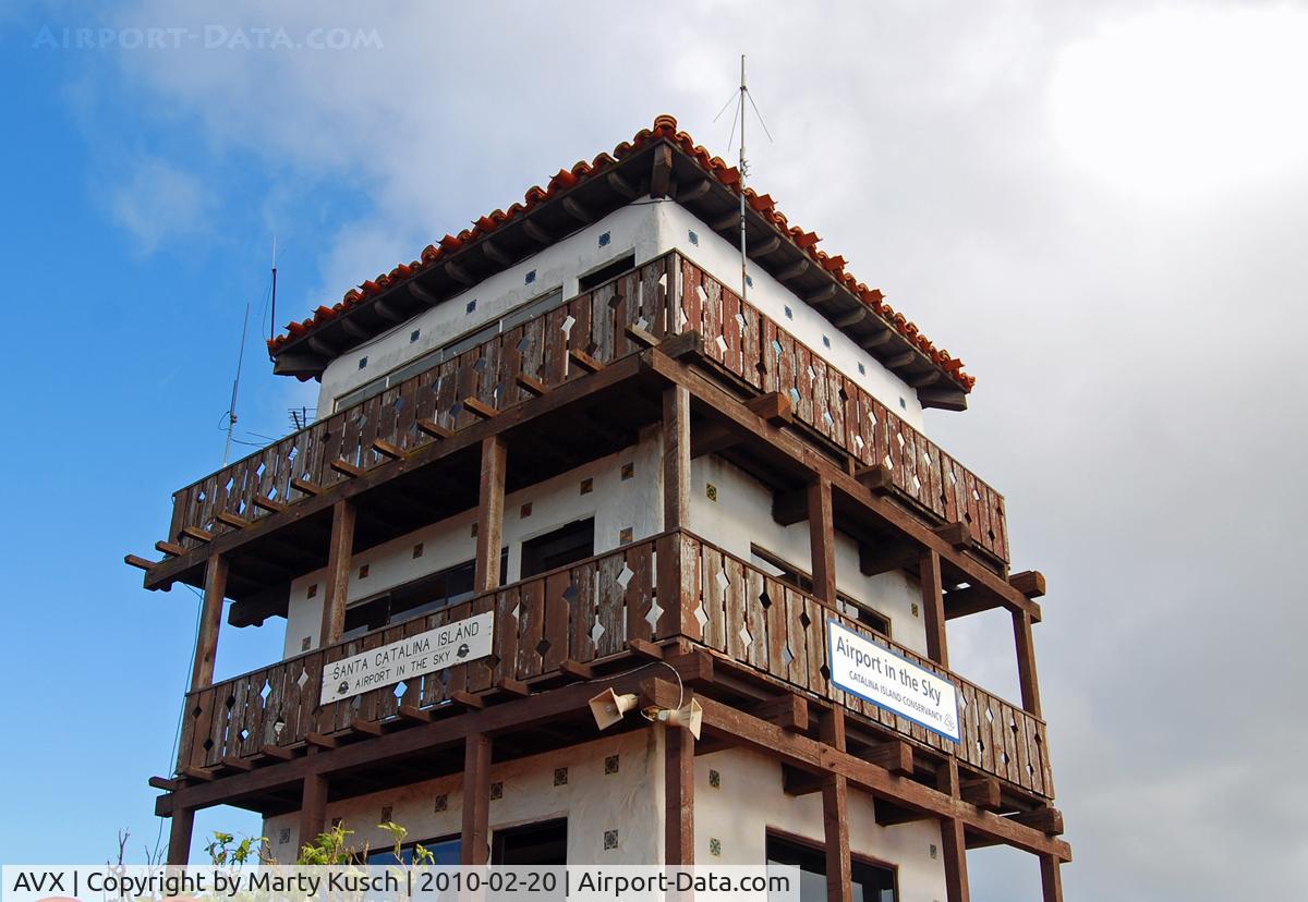 Catalina Airport (AVX) - Landing fee tower