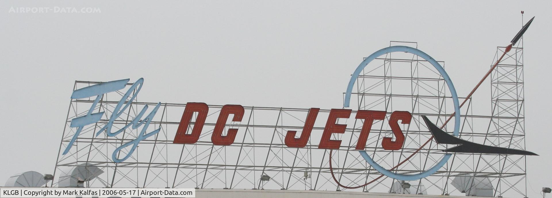 Long Beach /daugherty Field/ Airport (LGB) - Old Douglas Corporation sign.