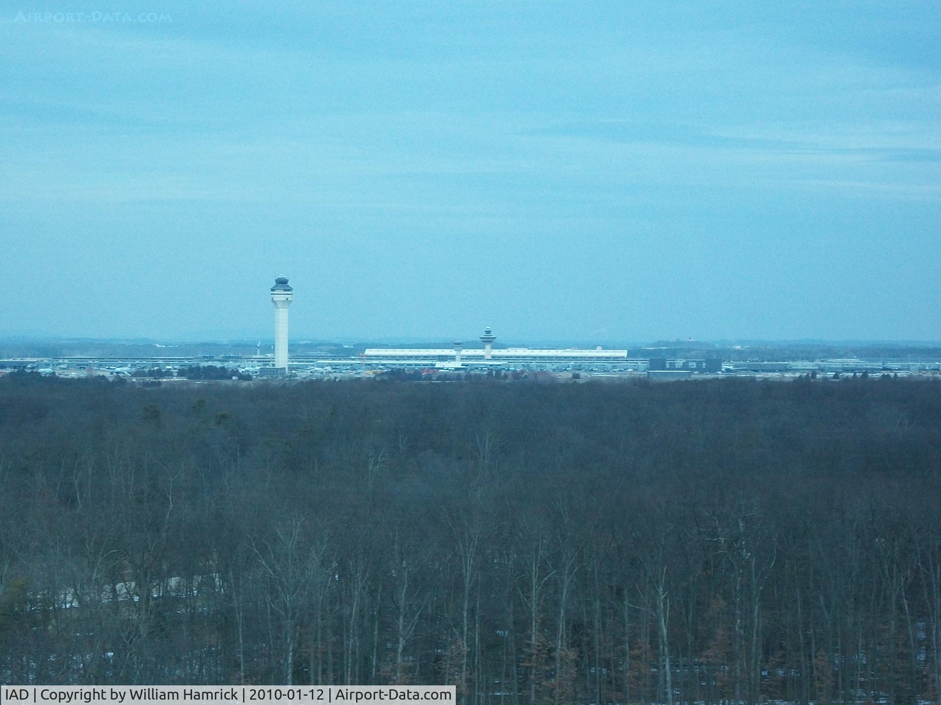 Washington Dulles International Airport (IAD) - Taken from the tower at the Udvar-Hazy Center