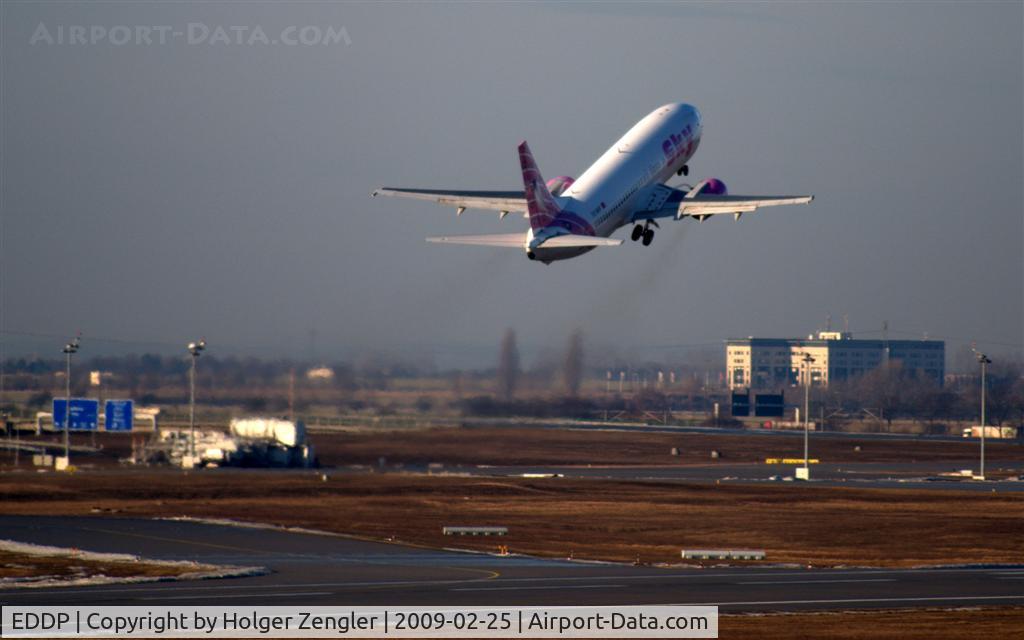 Leipzig/Halle Airport, Leipzig/Halle Germany (EDDP) - At the end of rwy 08R