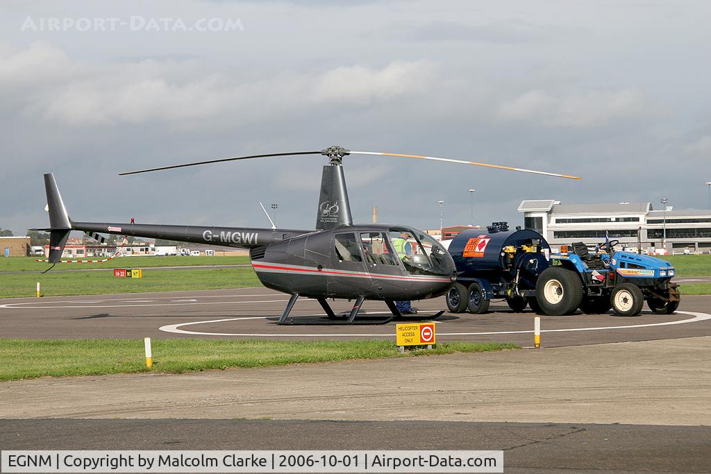 Leeds Bradford International Airport, West Yorkshire, England United Kingdom (EGNM) - Refuelling at Leeds Bradford Airport in 2006.