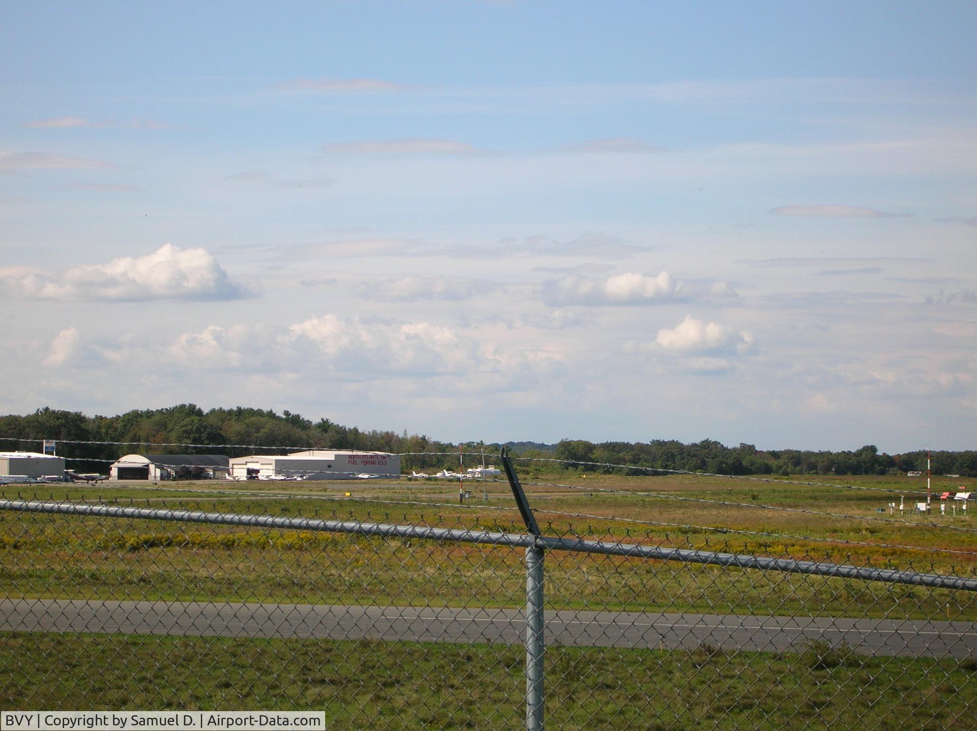 Beverly Municipal Airport (BVY) - West side of Beverly Airport.
