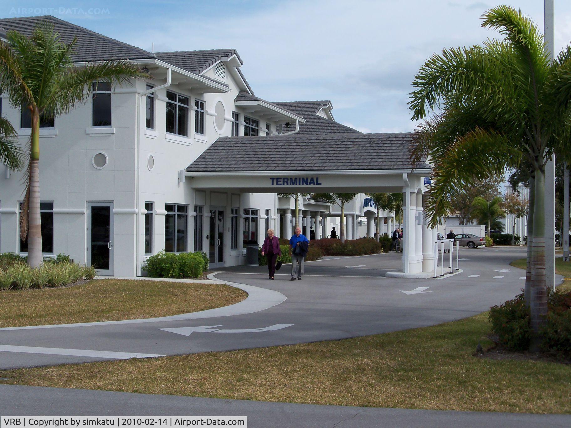 Vero Beach Municipal Airport (VRB) - The parking lot side of VRB airport