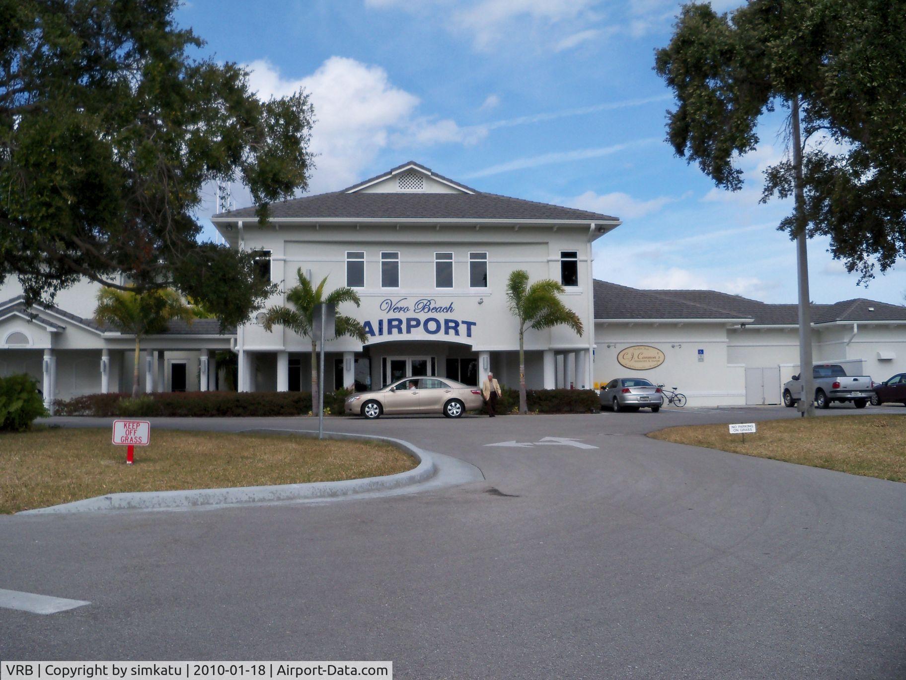 Vero Beach Municipal Airport (VRB) - Front door of VRB
