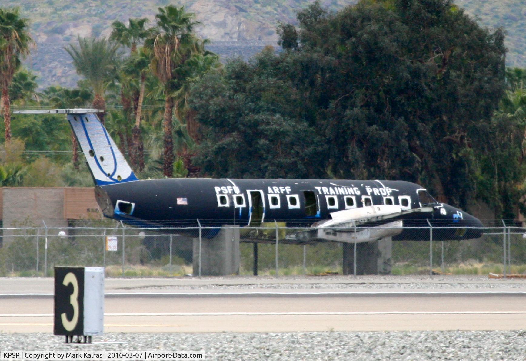 Palm Springs International Airport (PSP) - An old SkyWest EMB120 N293SW , retired and Embraer EMB-120ER Brasilia, C/N: 120320