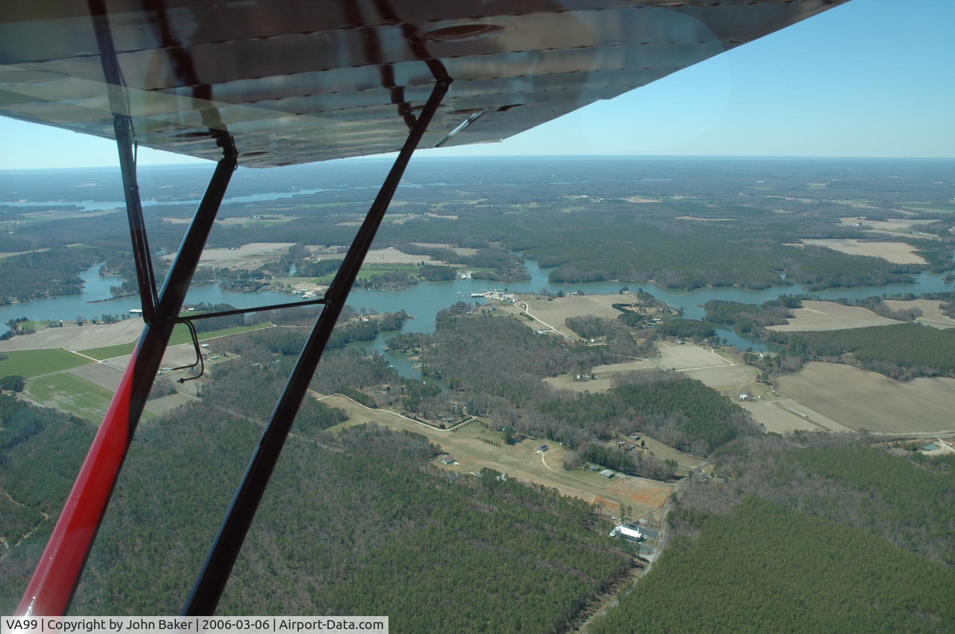 Federhart-ophelia Airport (VA99) - Looking southwest at VA99