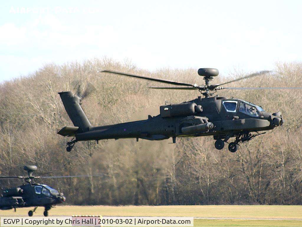 AAC Middle Wallop Airfield Airport, Andover, England United Kingdom (EGVP) - Army Air Corps Westland WAH-64 Apache AH1 673 Sqn