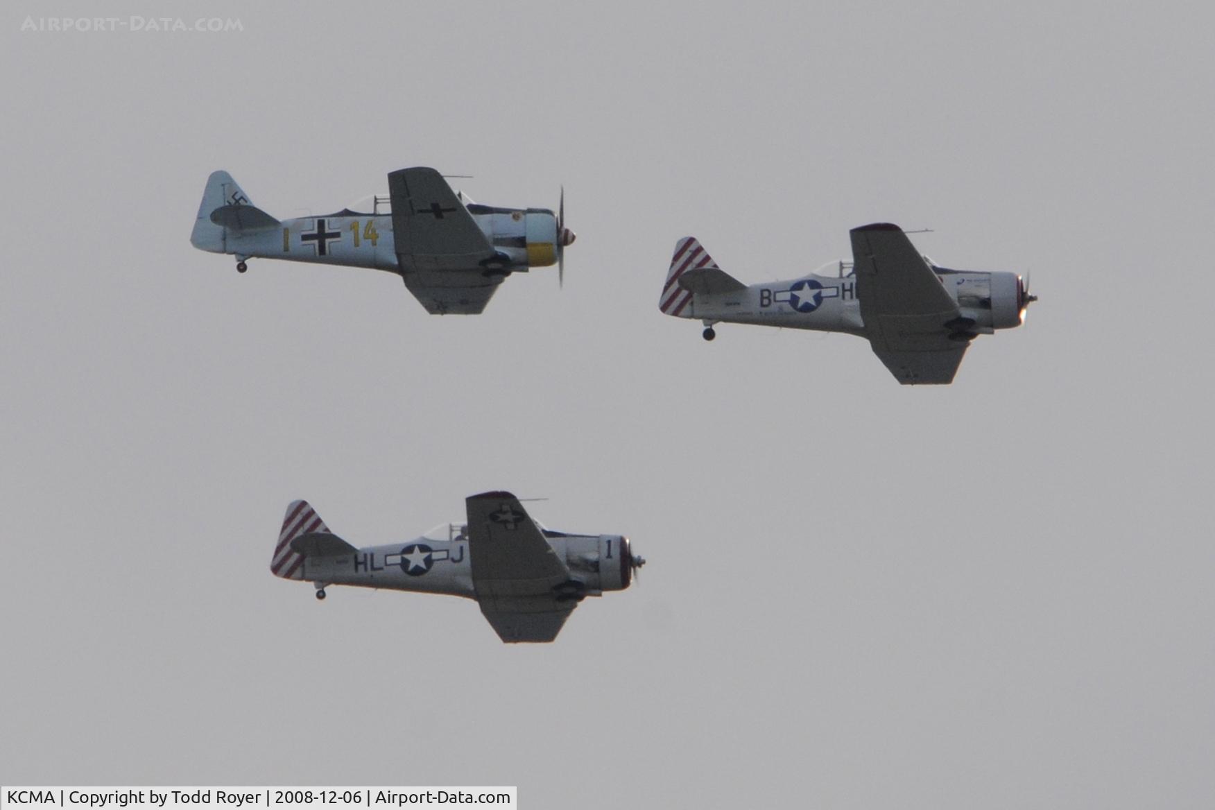Camarillo Airport (CMA) - From the backyard