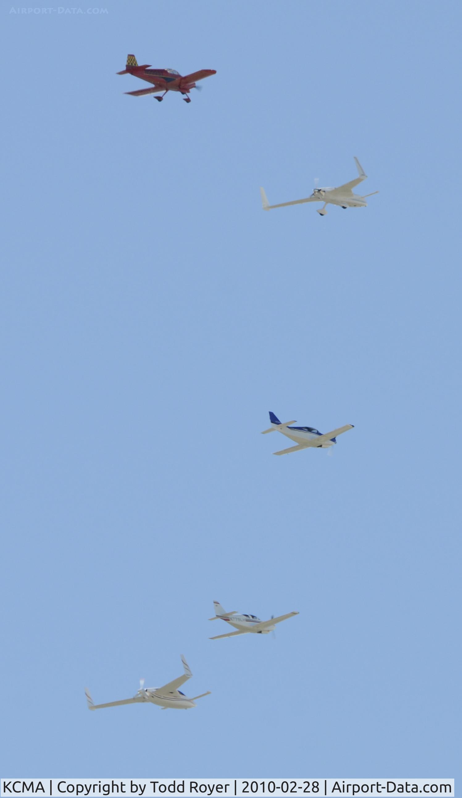 Camarillo Airport (CMA) - From the backyard