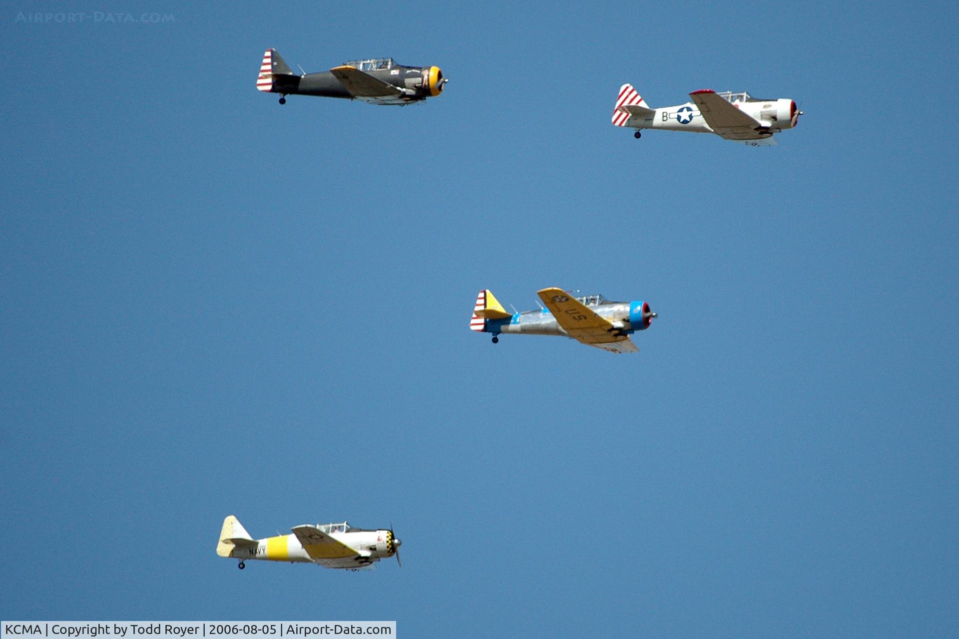 Camarillo Airport (CMA) - From the backyard