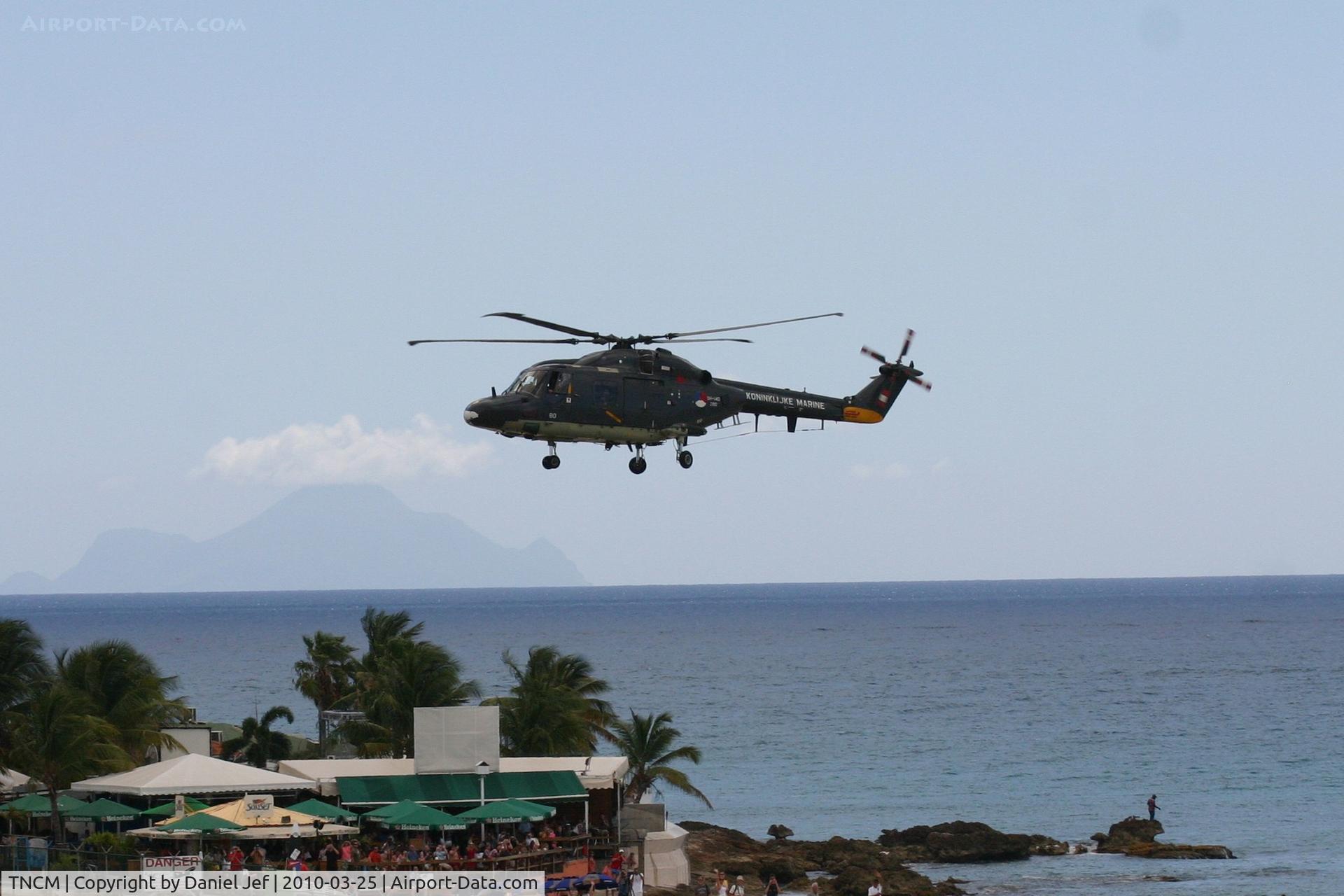 Princess Juliana International Airport, Philipsburg, Sint Maarten Netherlands Antilles (TNCM) - The Coast Guard brothers making a 10 min stop over at TNCM