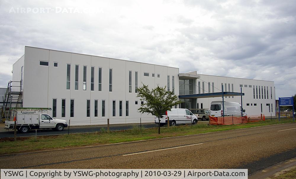 Wagga Wagga Airport, Wagga Wagga, New South Wales Australia (YSWG) - Australian Airline Pilot Academy campus underconstruction at YSWG.