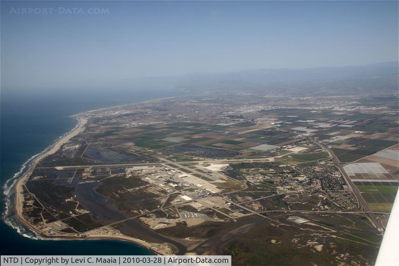 Point Mugu Nas (naval Base Ventura Co) Airport (NTD) - from R-2519 in a Piper Turbo Arrow