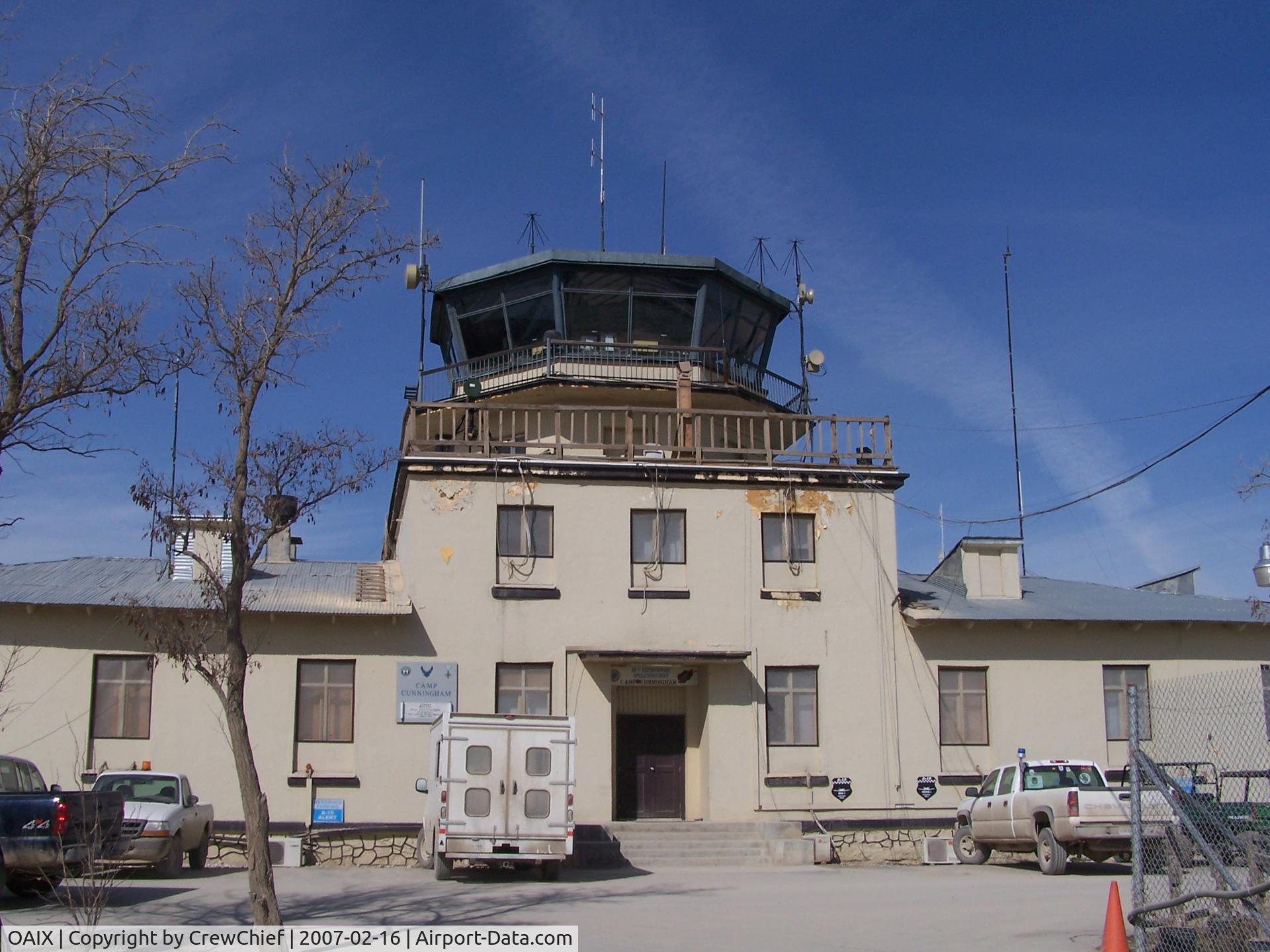 Bagram Air Base Airport, Bagram near Charikar Afghanistan (OAIX) - The old Russian tower