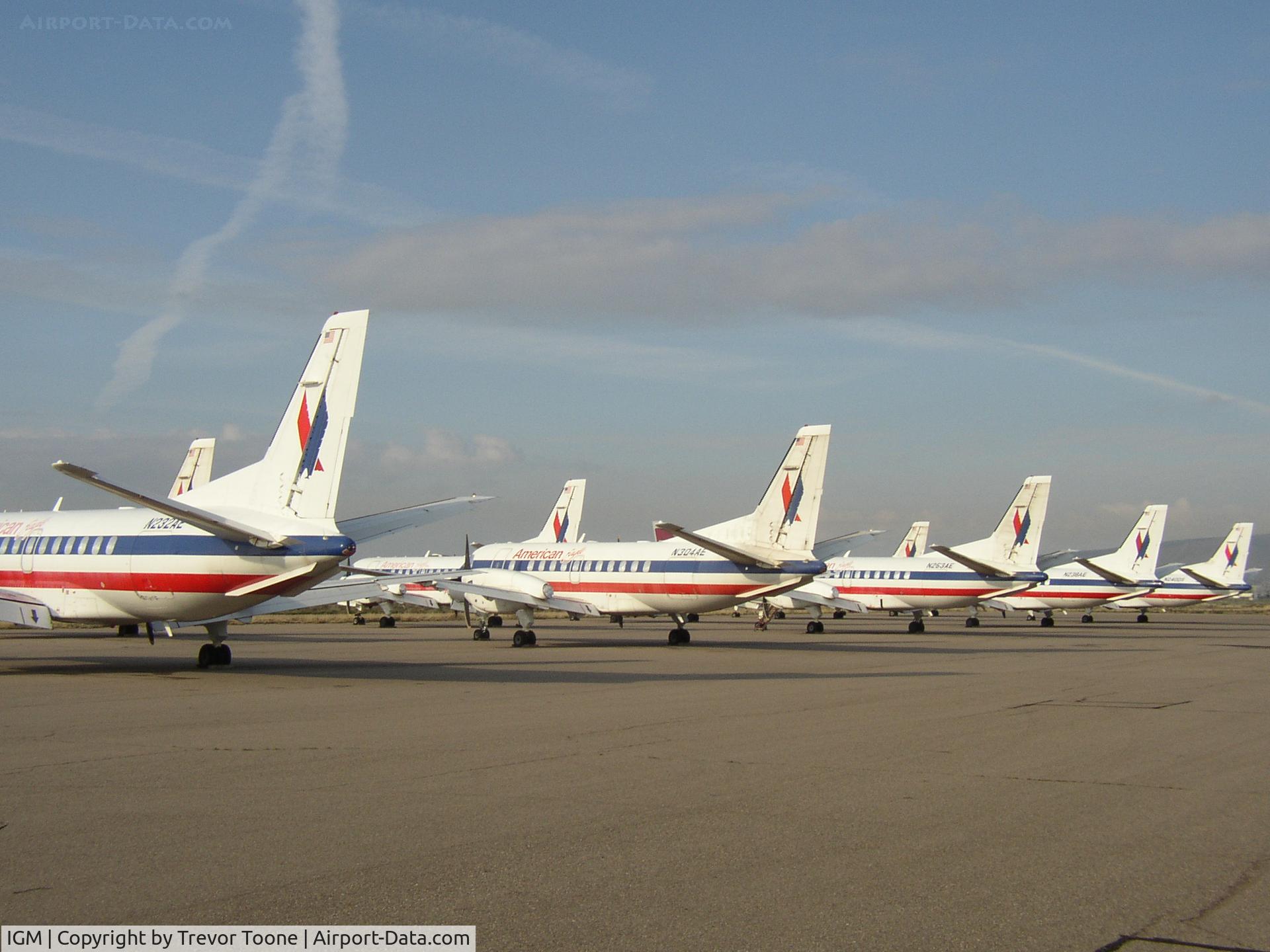 Kingman Airport (IGM) - Stored Saab's