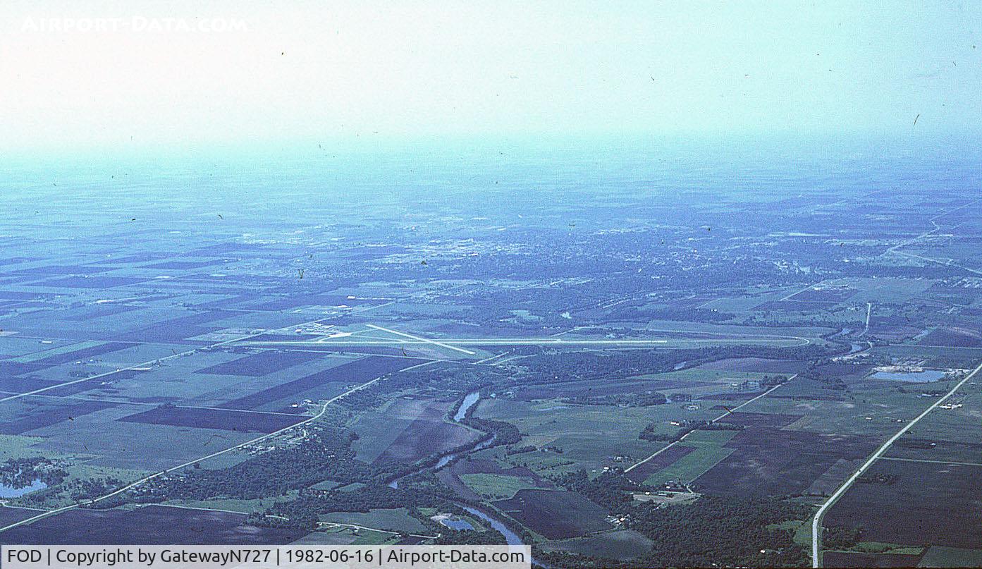 Fort Dodge Regional Airport (FOD) - Photo taken from the north.
