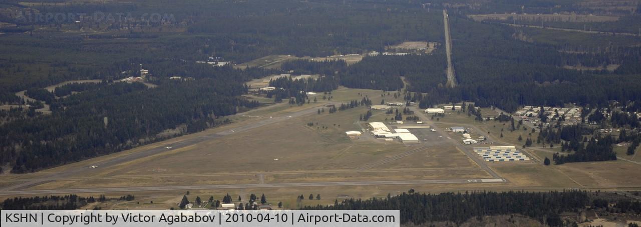 Sanderson Field Airport (SHN) - Overflying Sanderson Field