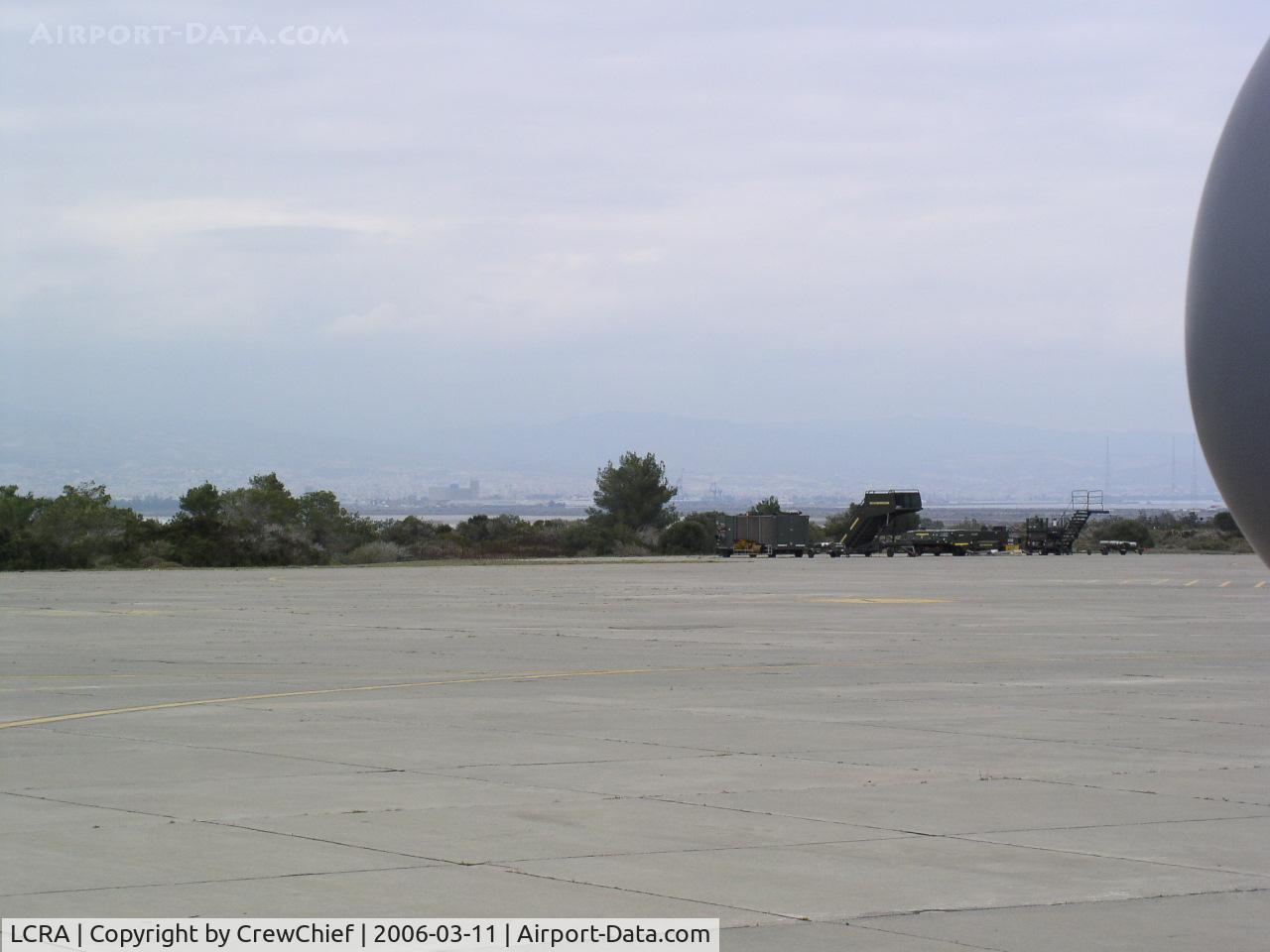 RAF Akrotiri Airport, Akrotiri Cyprus (LCRA) - Parking Ramp