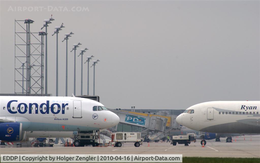 Leipzig/Halle Airport, Leipzig/Halle Germany (EDDP) - Cessation due to vulcanian dust