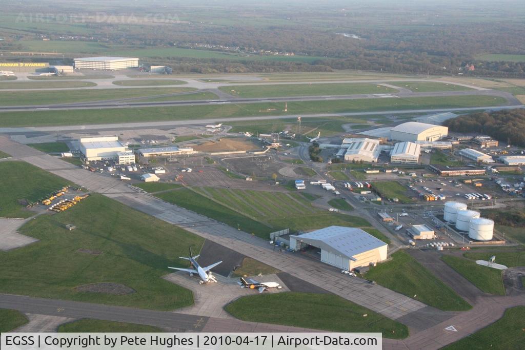 London Stansted Airport, London, England United Kingdom (EGSS) - Stansted, closed by volcanic ash, provides an opportunity for balloon flight